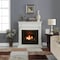 Duluth Forge Dual Fuel Ventless Gas Fireplace With Mantel - 26,000 Btu, Remote DFS-300R-2AW - alternate 3
